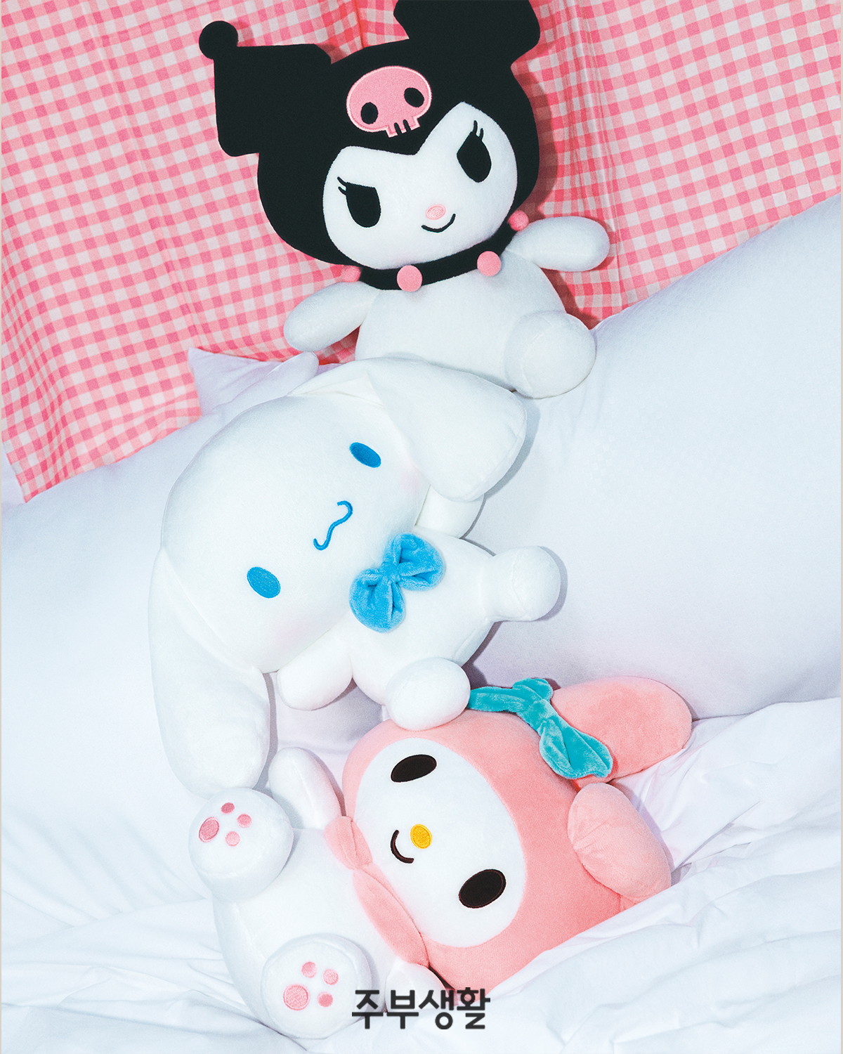 산리오 캐릭터, 쿠로미, 시나모롤, 쿠로미, 포차코, 폼폼푸린, 한교