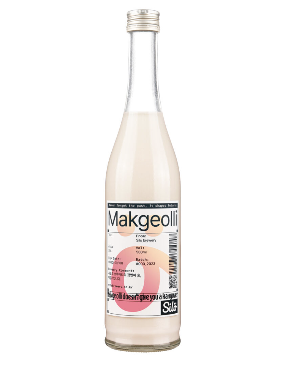 사일로 막걸리 복숭아